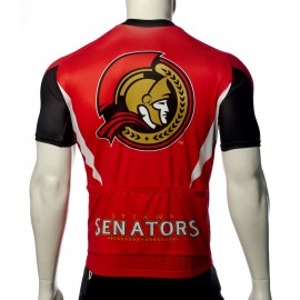 NHL Ottawa Senators Cycling Jersey Short Sleeve
