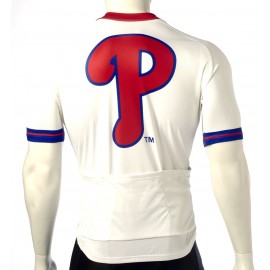 MLB Philadelphia Phillies Cycling Jersey Short Sleeve