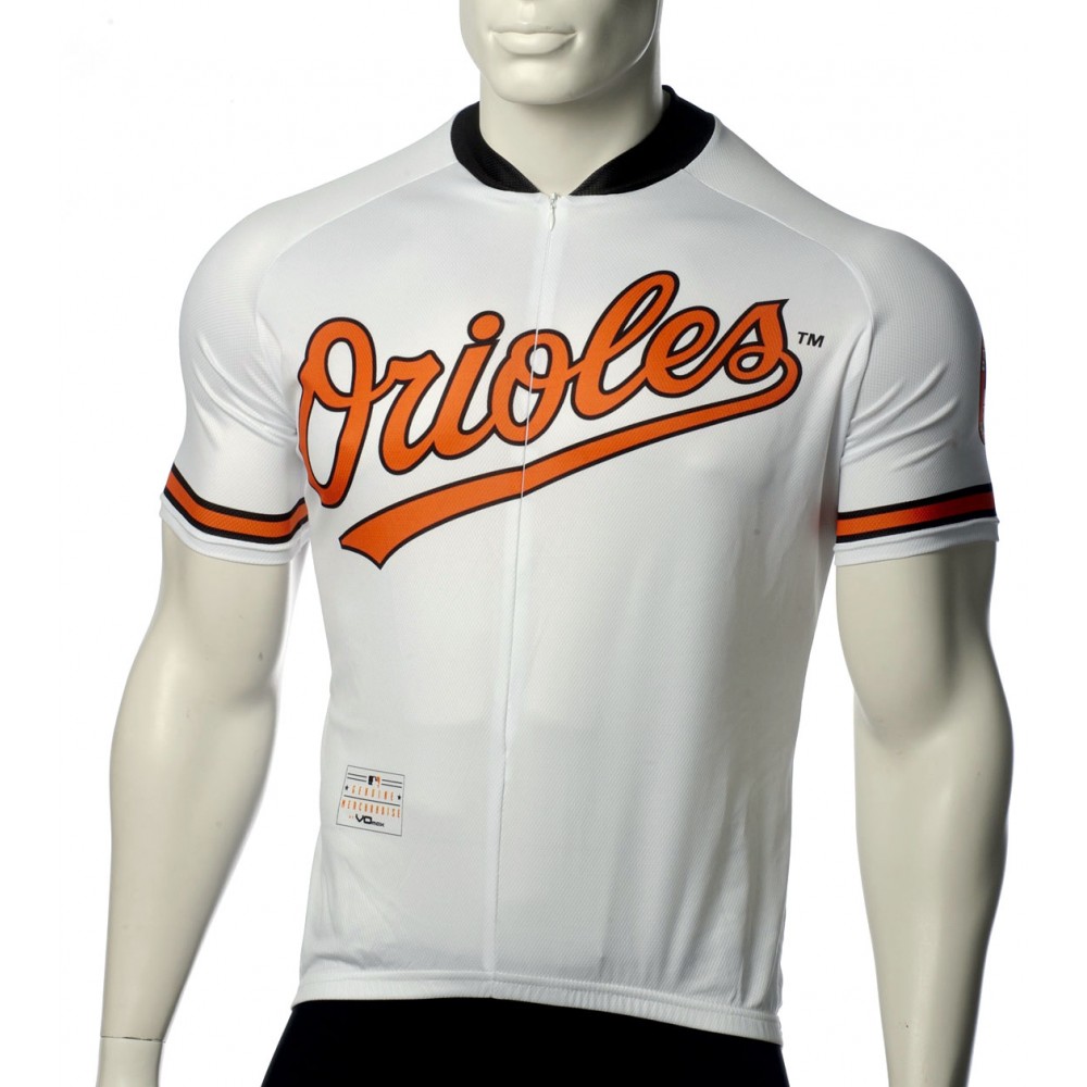 MLB Baltimore Orioles Cycling Jersey Short Sleeve